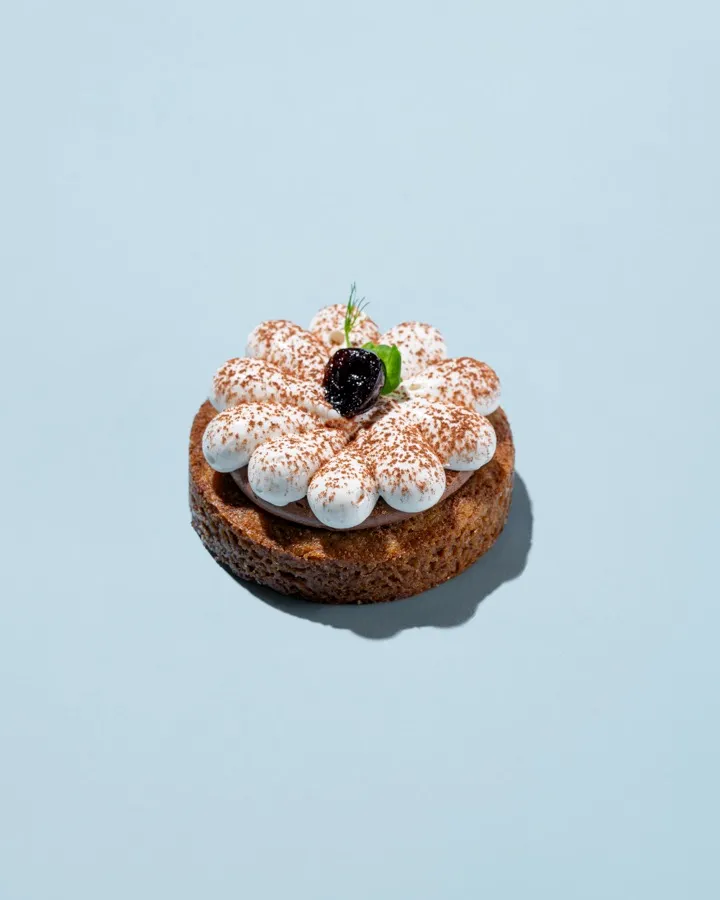 Cult Classic cookie: dark chocolate mousse, cherry compote, mascarpone chantilly